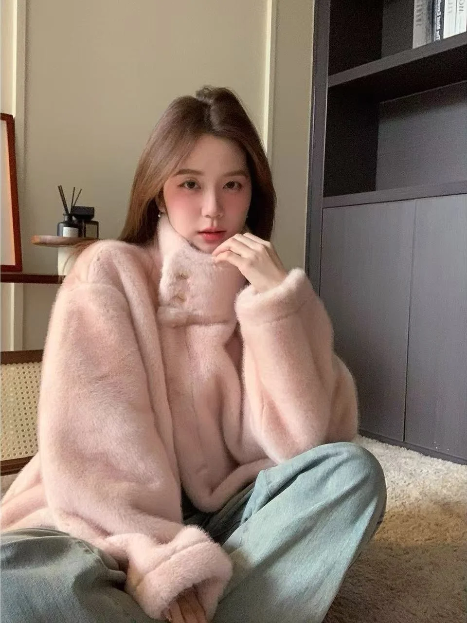 Теплый женский тюре с воротником-стойкой, модный, универсальный, для похудения, мягкий, зимний, Новое поступление, подходит для цельной кожи...
Теплый женский тюре с воротником-стойкой, модный, универсальный, для похудения, мягкий, зимний, Новое поступление, подходит для цельной кожи...