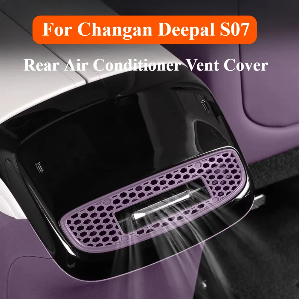 For Changan Deepal S07 SL03 L07 Rear Air Conditioner Vent Cover Car Interior Vent Protector Anti-Dust Trim
For Changan Deepal S07 SL03 L07 Rear Air Conditioner Vent Cover Car Interior Vent Protector Anti-Dust Trim