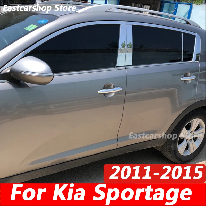 Window Center Pillar Trim for Kia Sportage 2015 2014 2013 2012 2011 Stainless Steel Protective Decoration Accessories Cover
Window Center Pillar Trim for Kia Sportage 2015 2014 2013 2012 2011 Stainless Steel Protective Decoration Accessories Cover