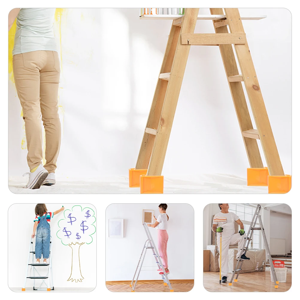 Non Slip Ladder Feet Pads Rubber Covers Step Mat Protector Replacement Foot Caps Anti Wear Sturdy Construction
Non Slip Ladder Feet Pads Rubber Covers Step Mat Protector Replacement Foot Caps Anti Wear Sturdy Construction