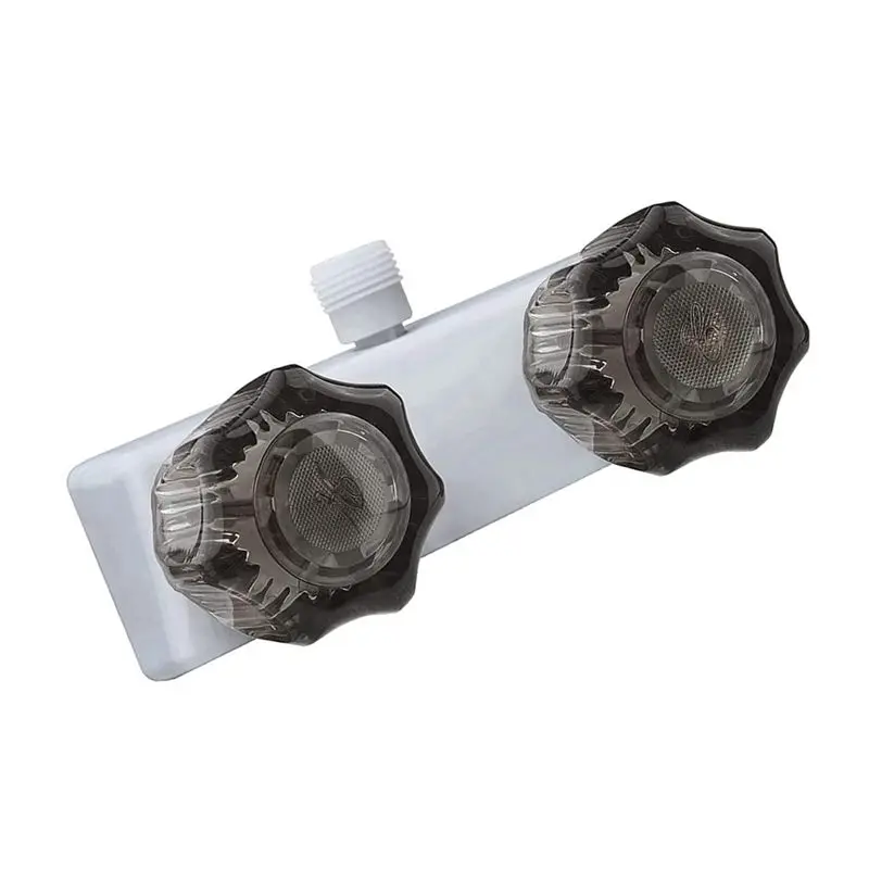 Reliable RV Shower Faucet,Camper Shower Faucet Replacement 4In RV Shower Valve Diverter With Dual Smoked Knob For Bathroom Showe
Reliable RV Shower Faucet,Camper Shower Faucet Replacement 4In RV Shower Valve Diverter With Dual Smoked Knob For Bathroom Showe