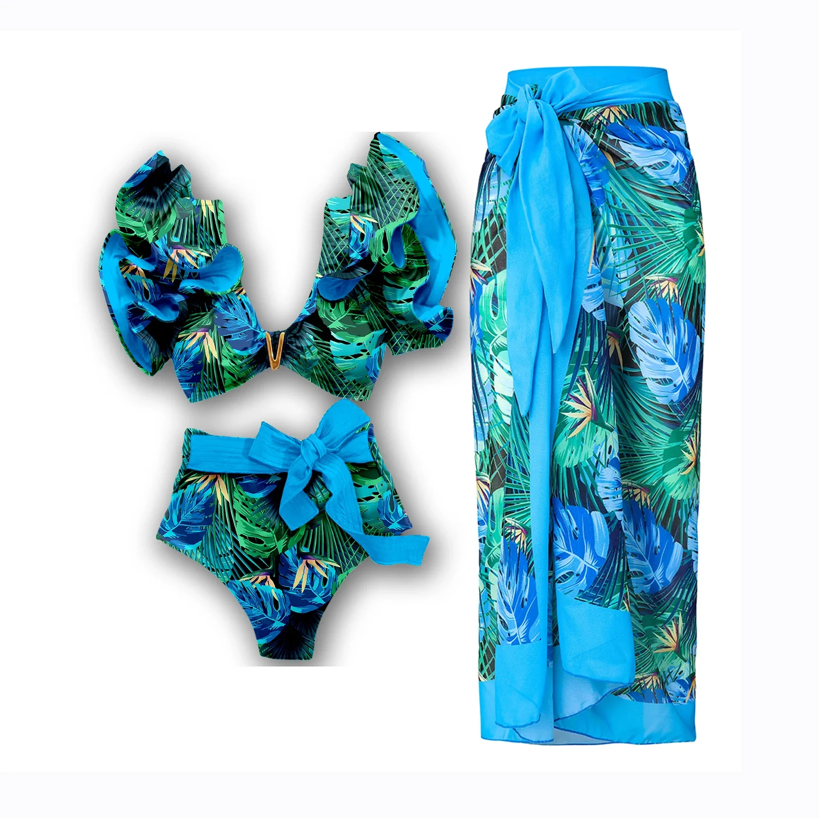 2025 High Quality Sexy Bikini Set Floral Brazilian Biquini Shoulder Ruffle Bikini Swimwear Women Swimsuit Solid Monokini Beach
2025 High Quality Sexy Bikini Set Floral Brazilian Biquini Shoulder Ruffle Bikini Swimwear Women Swimsuit Solid Monokini Beach
