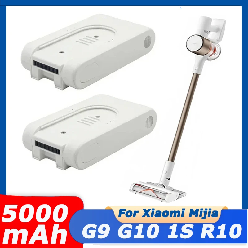 NEW 25.2V 5000mAh (5.0Ah) Rechargeable Lithium Ion Battery Pack for Xiaomi Mijia G9 G10 Wireless Vacuum Cleaner.
NEW 25.2V 5000mAh (5.0Ah) Rechargeable Lithium Ion Battery Pack for Xiaomi Mijia G9 G10 Wireless Vacuum Cleaner.