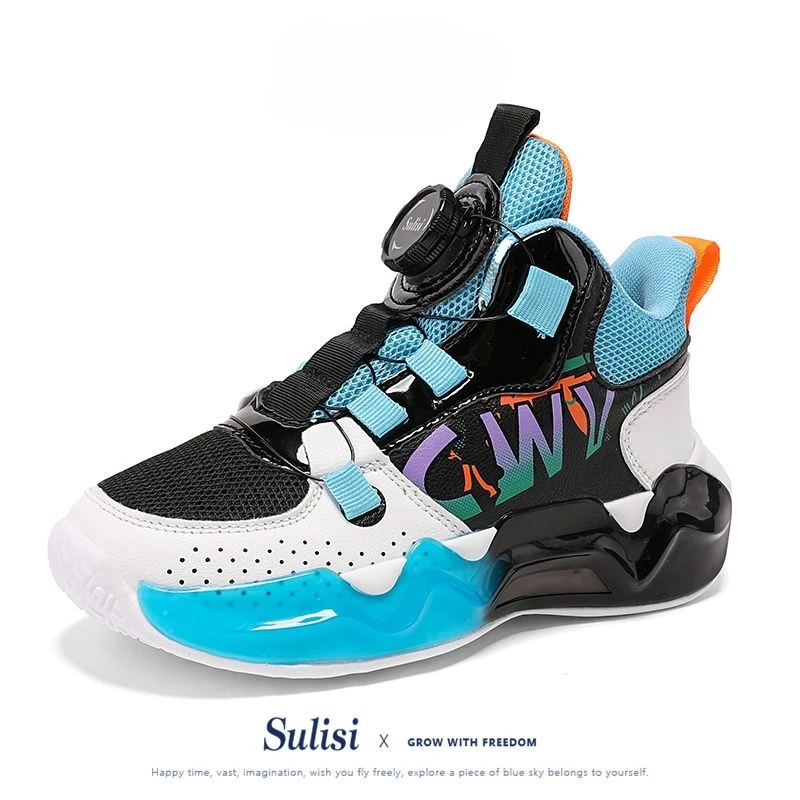 Spring New Breathable Children's Basketball Shoes Designer Kids Basketball Shoes Light Weight Children Casual Sneakers
Spring New Breathable Children's Basketball Shoes Designer Kids Basketball Shoes Light Weight Children Casual Sneakers