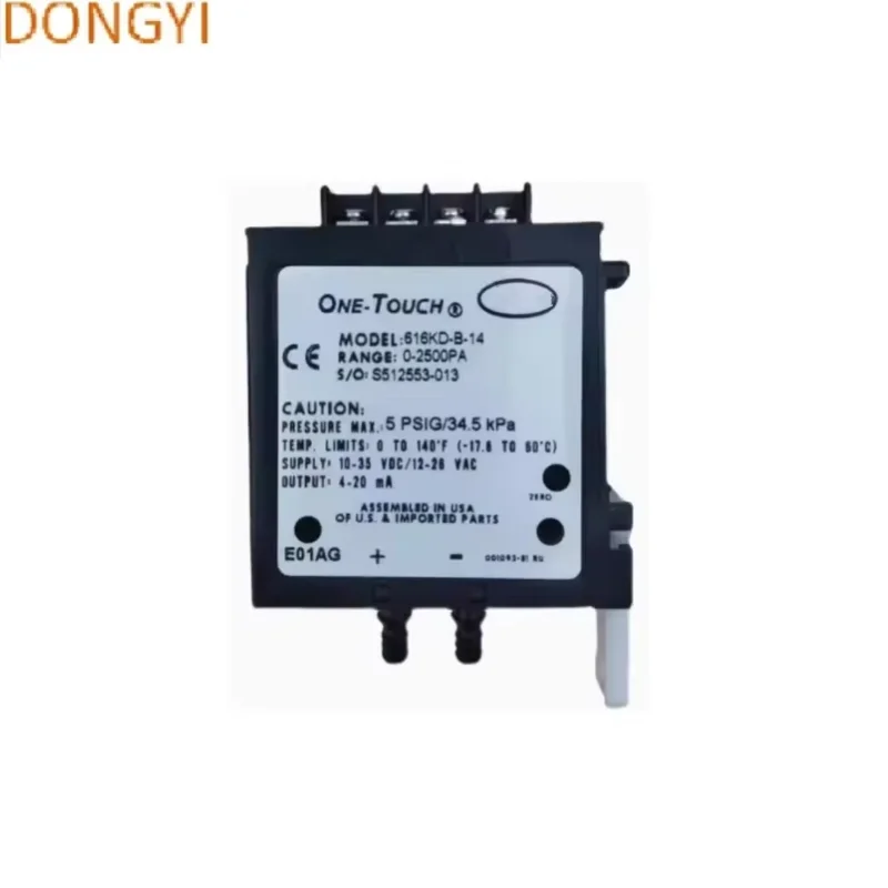 Positive and Negative Differential Pressure Meter Transmitter 616KD-B-10-TC/616KD-B-11(0-500PA)
Positive and Negative Differential Pressure Meter Transmitter 616KD-B-10-TC/616KD-B-11(0-500PA)