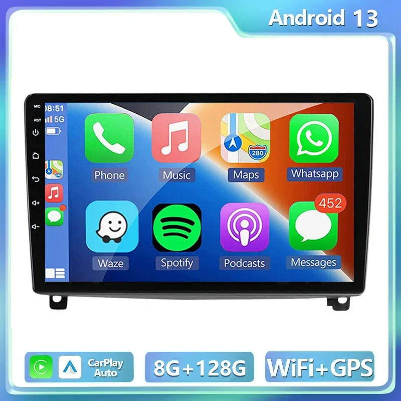 For Peugeot 407 1 2004 2005 - 2010 2011 Car Radio Video Multimedia Player Navigation GPS Carplay Stereo 4G Wifi No 2Din DVD
For Peugeot 407 1 2004 2005 - 2010 2011 Car Radio Video Multimedia Player Navigation GPS Carplay Stereo 4G Wifi No 2Din DVD