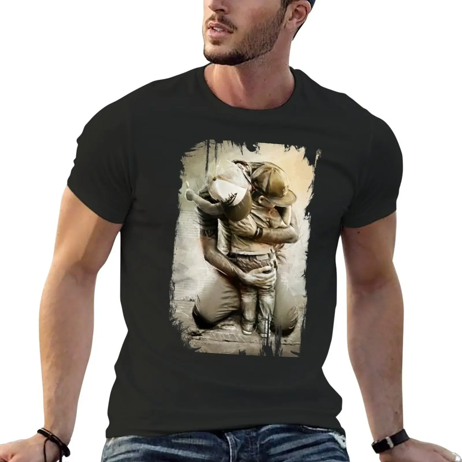 New Father and Son T-Shirt t-shirts man boys animal print shirt men graphic t shirts
New Father and Son T-Shirt t-shirts man boys animal print shirt men graphic t shirts