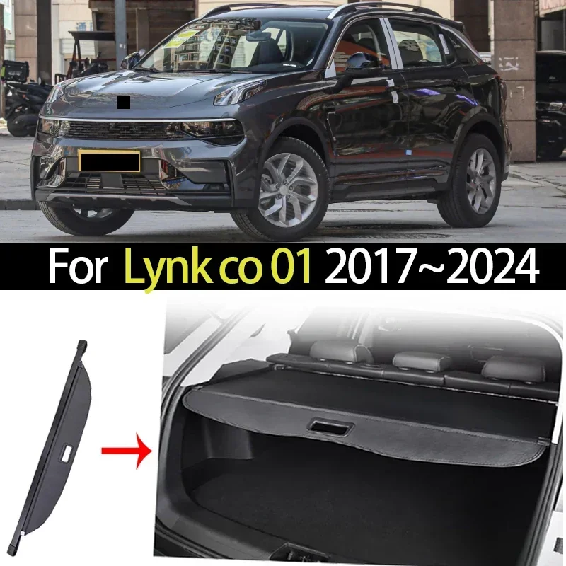 Car Trunk Cargo Cover for Lynk Co 01 2017~2024 Retractable Parcel Rack Waterproof Storage Shield Privacy Auto Accessories
Car Trunk Cargo Cover for Lynk Co 01 2017~2024 Retractable Parcel Rack Waterproof Storage Shield Privacy Auto Accessories