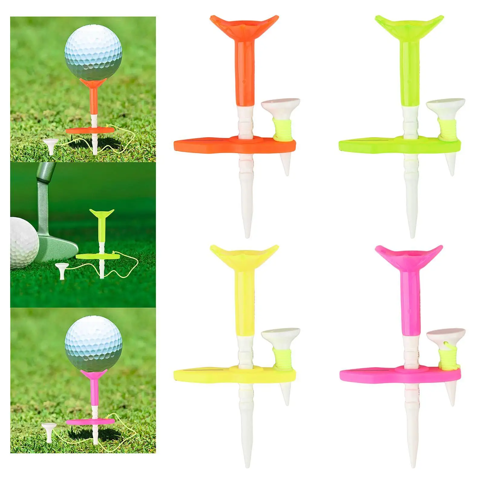 Unbreakable Golf Tee Holder Adjustable Stable Placement Practice Tool for Golf Accessories Sport
Unbreakable Golf Tee Holder Adjustable Stable Placement Practice Tool for Golf Accessories Sport
