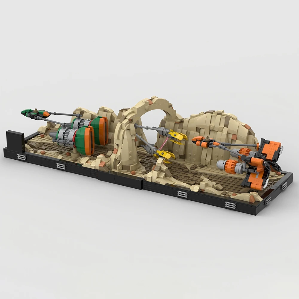 New MOC Space Cinema Racing Scene Flying Car Upgrade Model Building Blocks DIY Modular Assembly Children's Toy Boy Birthday Gift
New MOC Space Cinema Racing Scene Flying Car Upgrade Model Building Blocks DIY Modular Assembly Children's Toy Boy Birthday Gift