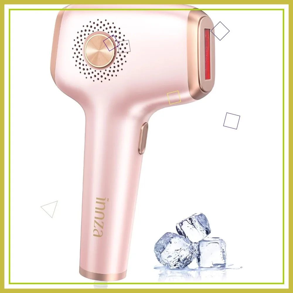 IPL Hair Removal with Ice Cooling Care, 999,999 Flashes Painless for Women, Armpits Legs Arms Bikini Line, Corded
IPL Hair Removal with Ice Cooling Care, 999,999 Flashes Painless for Women, Armpits Legs Arms Bikini Line, Corded