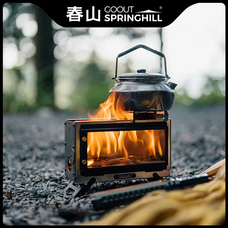Мини-печь для костра, походная дровяная печь, маленькая портативная складная настольная горелка, водонагреватель
Мини-печь для костра, походная дровяная печь, маленькая портативная складная настольная горелка, водонагреватель