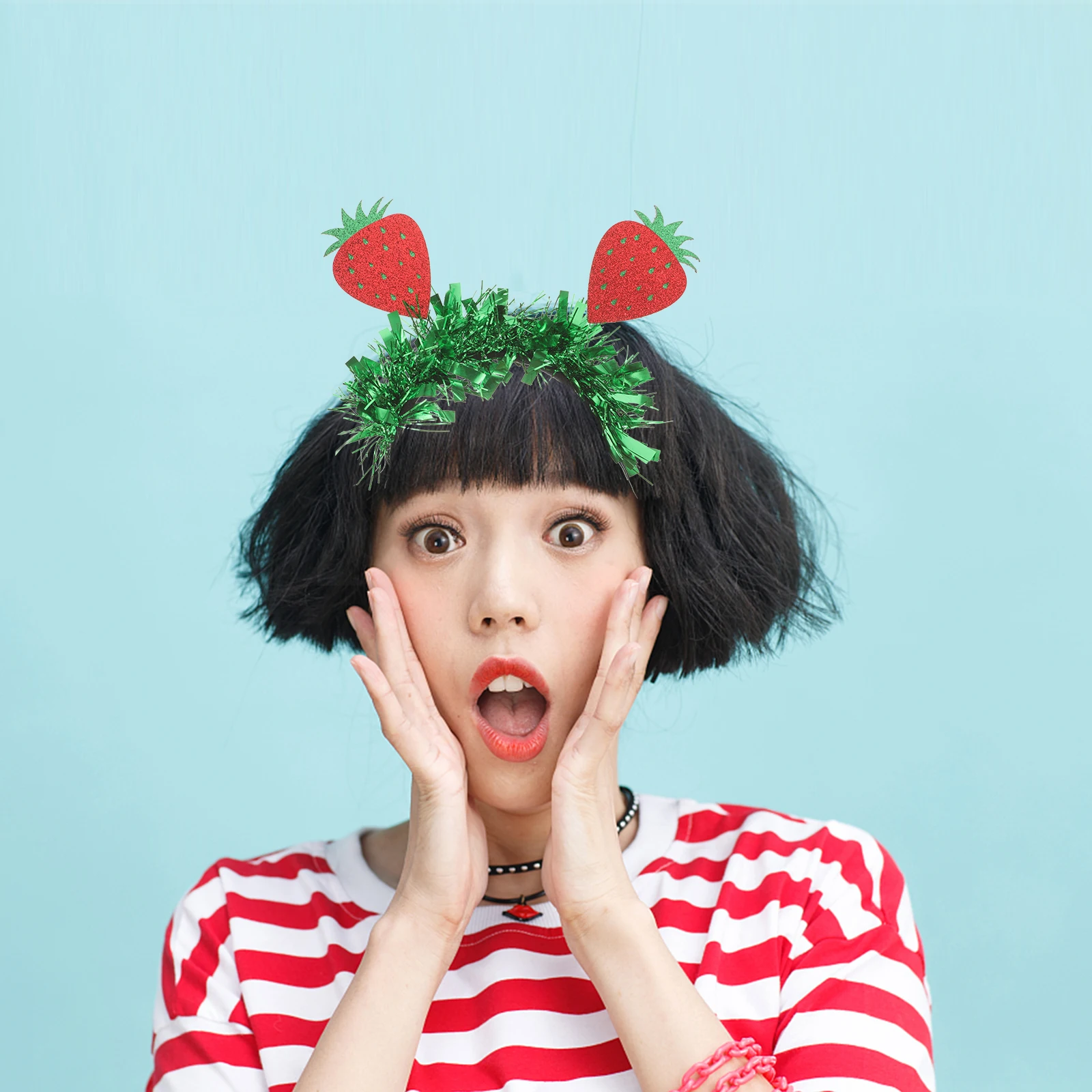 2pcs Strawberry Headband Decorative Hair Hoop Headdress Kids Party Accessories Performance Family Gathering Tiara HairAccessory
2pcs Strawberry Headband Decorative Hair Hoop Headdress Kids Party Accessories Performance Family Gathering Tiara HairAccessory