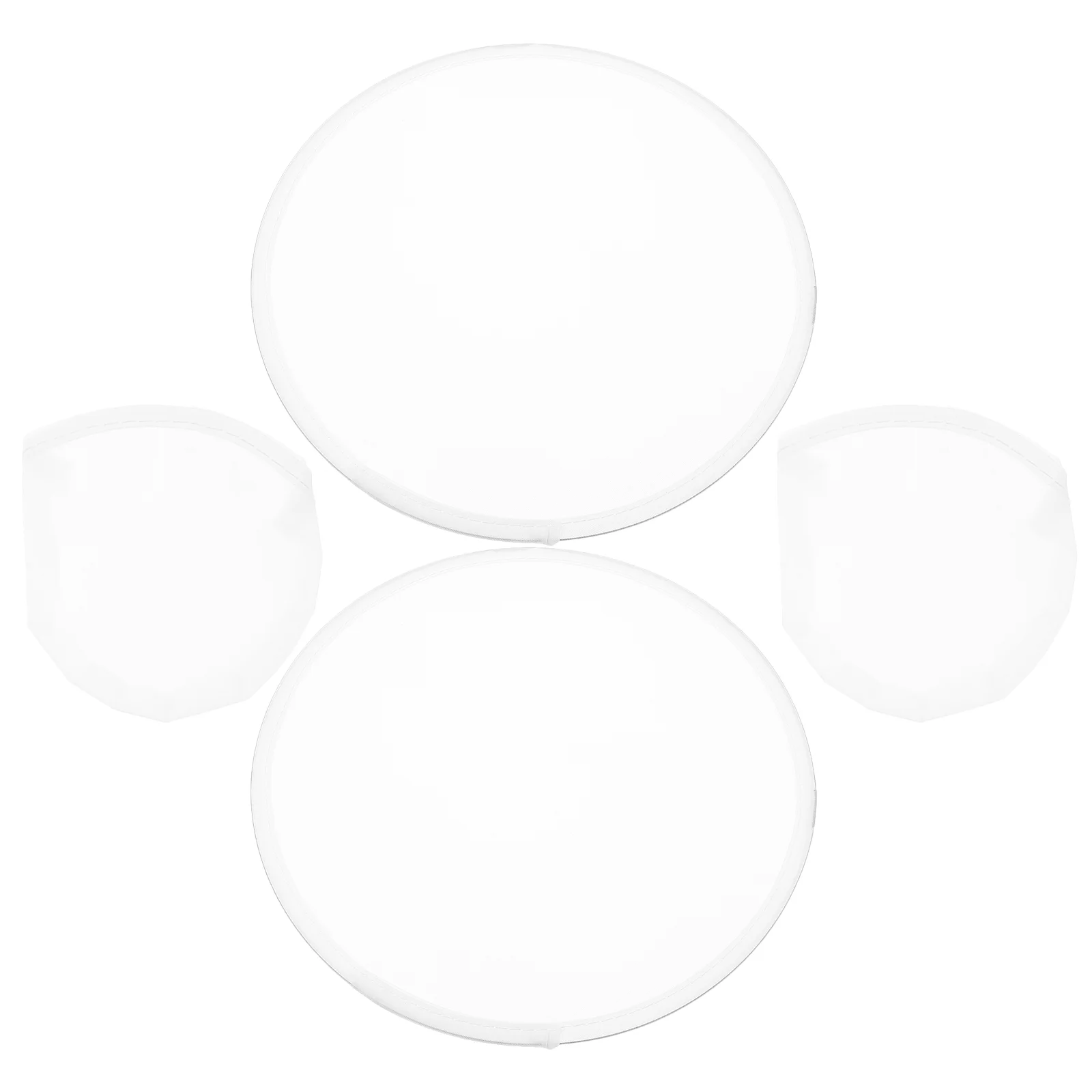 2 Pcs Portable Fan Folding Foldable Dance Round Handheld Small White Convenient Summer
2 Pcs Portable Fan Folding Foldable Dance Round Handheld Small White Convenient Summer