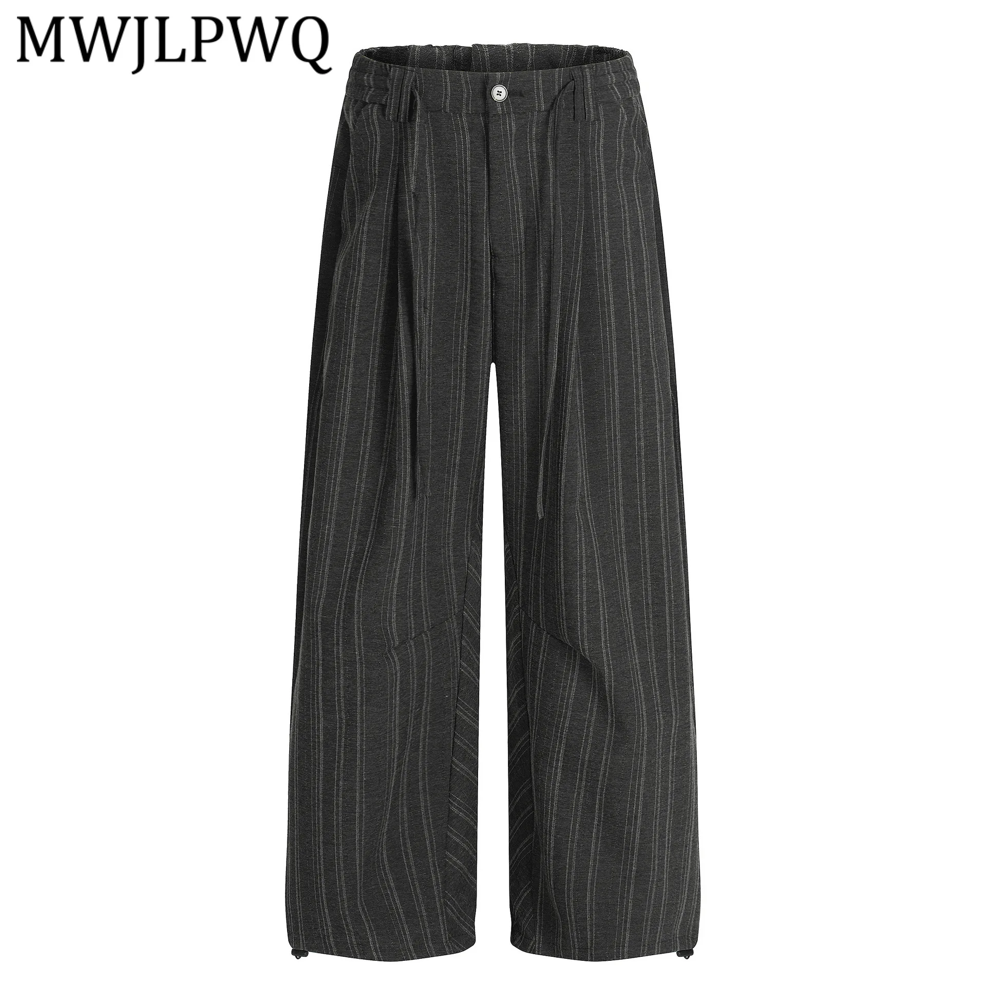 MWJLPWQ American Retro Simple Striped Casual Pants Men's Pleated Design Unisex Versatile Wide Leg Trousers 2026 Spring New 15085
MWJLPWQ American Retro Simple Striped Casual Pants Men's Pleated Design Unisex Versatile Wide Leg Trousers 2026 Spring New 15085