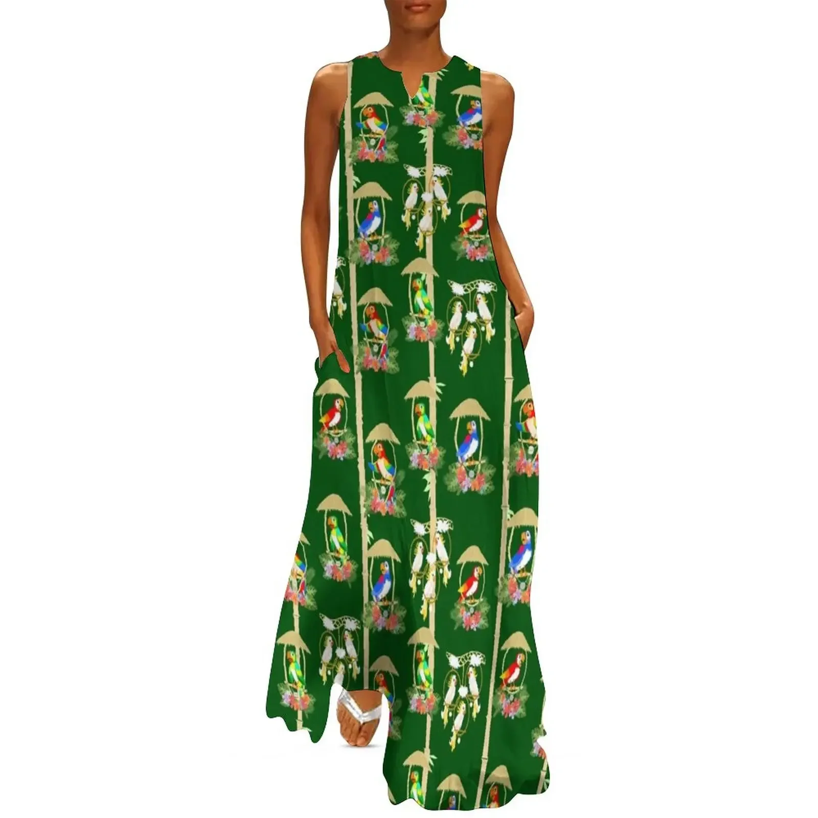 Tiki Room Birds Long Dress elegant dresses for women elegant women's dresses for wedding purple dress Dress
Tiki Room Birds Long Dress elegant dresses for women elegant women's dresses for wedding purple dress Dress