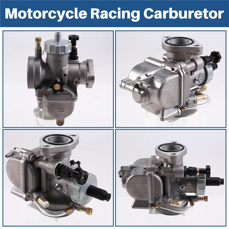 A85E-MO Racing Universal PE17MM Flange Motorcycle Carbs For Racing – Fits Various Displacements
A85E-MO Racing Universal PE17MM Flange Motorcycle Carbs For Racing – Fits Various Displacements