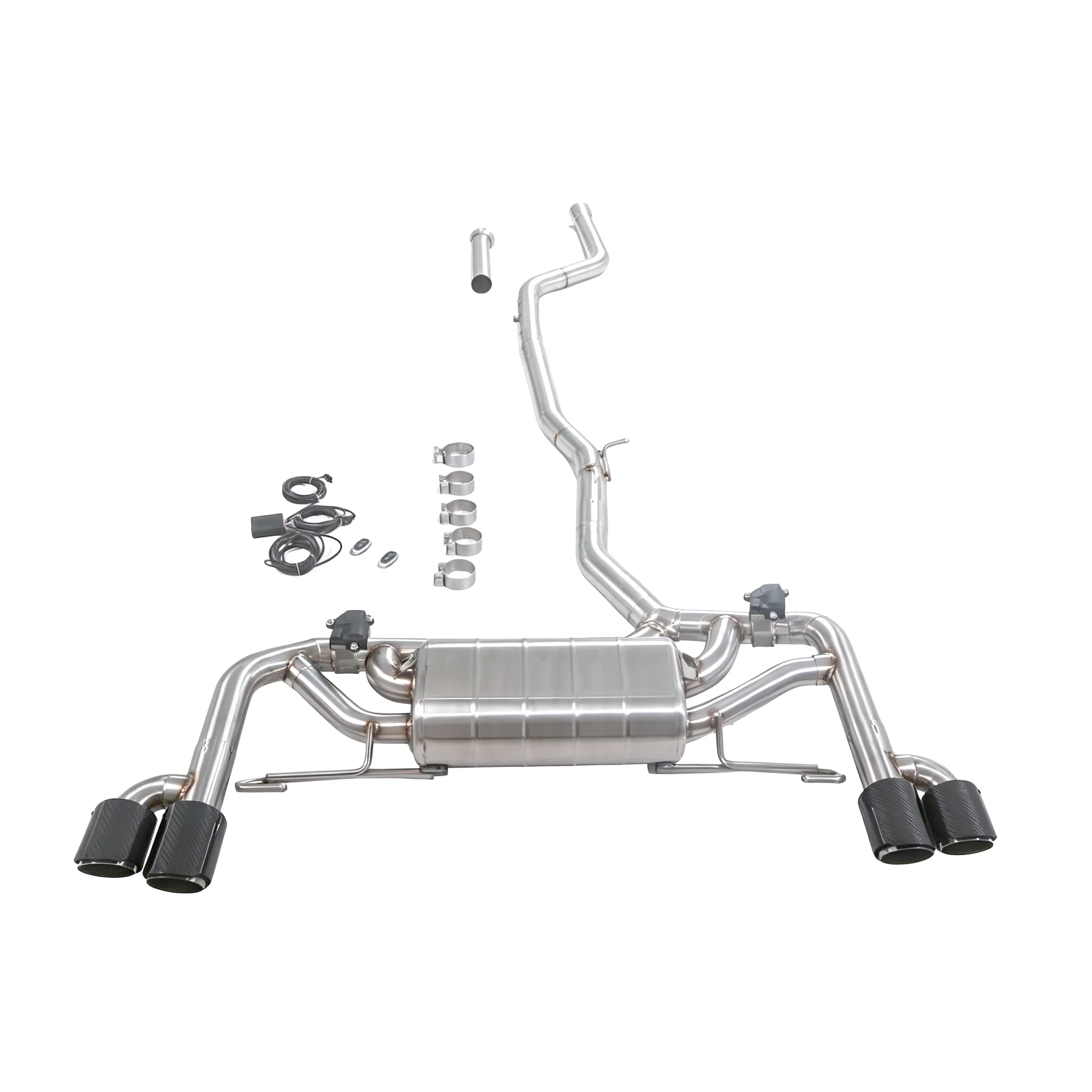 GFC compatible with 2019-2024 BMW X3 X4 G01 G02 B58 2.0T 304 stainless steel Catback Valvetronic exhaust system
GFC compatible with 2019-2024 BMW X3 X4 G01 G02 B58 2.0T 304 stainless steel Catback Valvetronic exhaust system