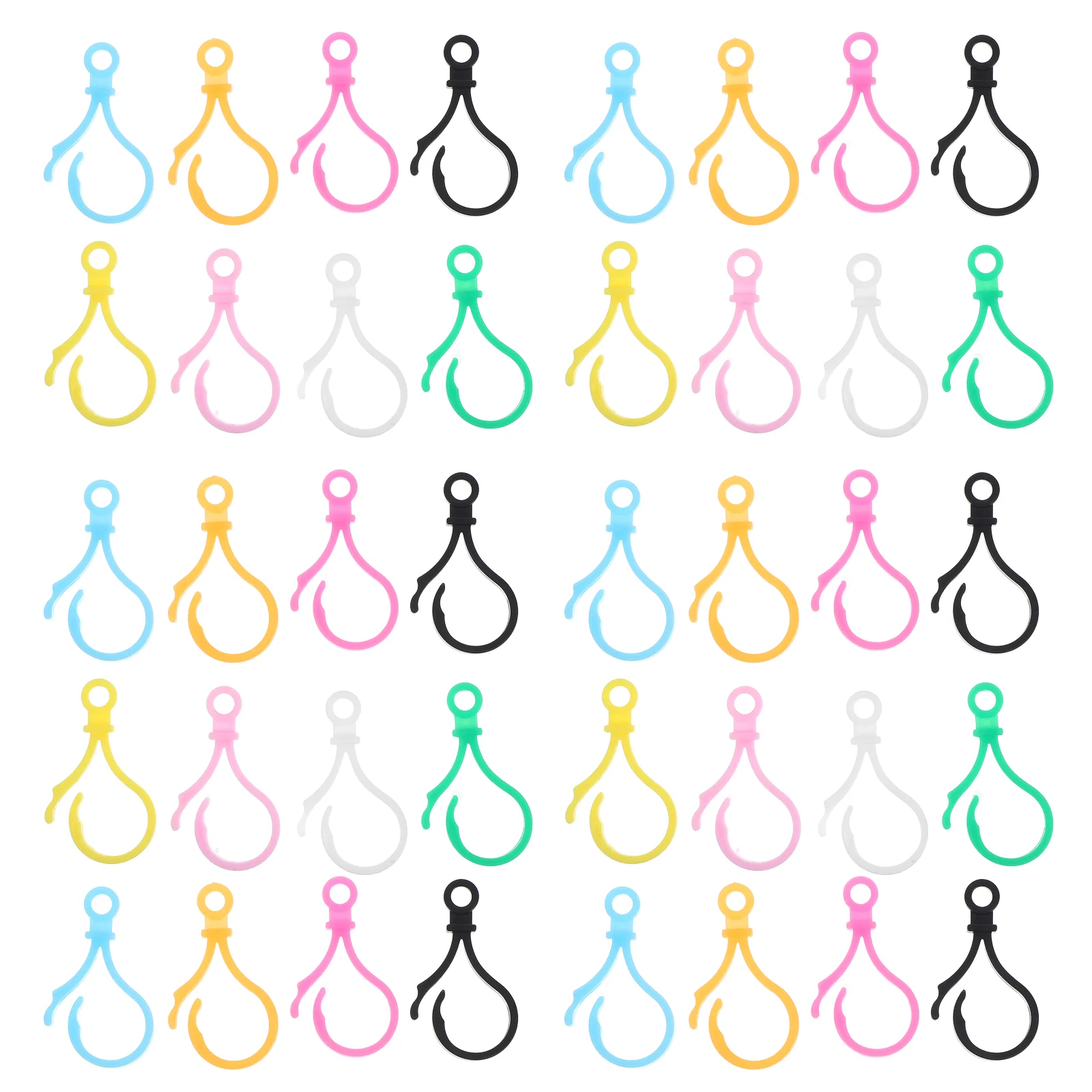 200 Pcs Color Light Bulb Buckle DIY Keychains Clip Pp Rings for Crafts Making Supplies Accessories
200 Pcs Color Light Bulb Buckle DIY Keychains Clip Pp Rings for Crafts Making Supplies Accessories