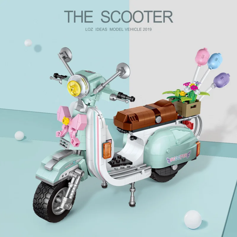 LOZ Building Blocks 1117 Mini Scooter Figurine, Kids Educational Building Block Toy
LOZ Building Blocks 1117 Mini Scooter Figurine, Kids Educational Building Block Toy