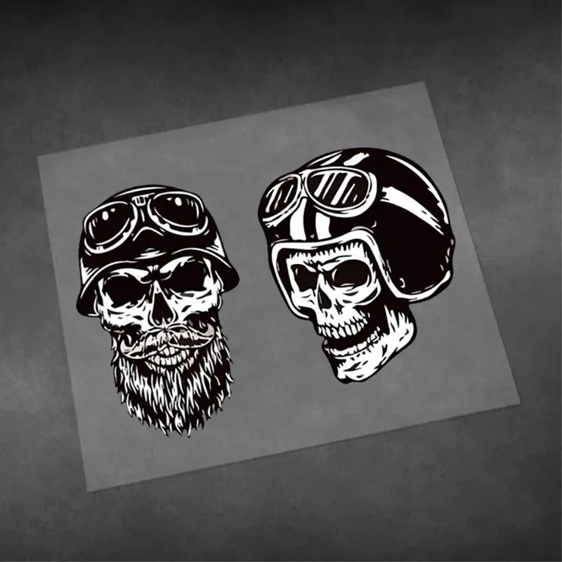 Cool Biker Skull Graphic Waterproof Vinyl Sticker For Car Motorcycle Helmet Laptop Window Decor
Cool Biker Skull Graphic Waterproof Vinyl Sticker For Car Motorcycle Helmet Laptop Window Decor
