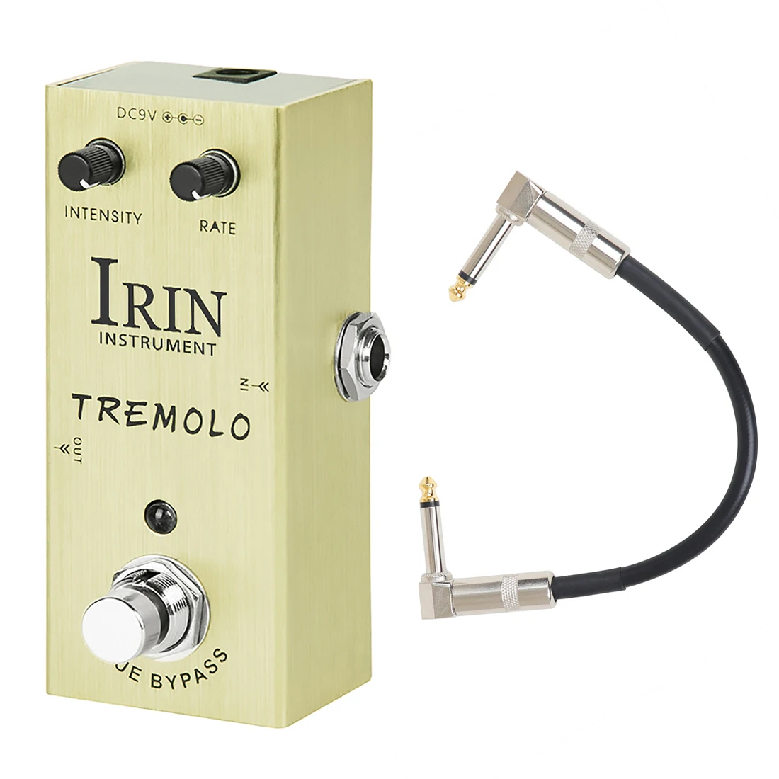 IRIN AN-07 Tremolo Electric Guitar Effect Pedal Classic Photoelectric Tube Circuitry Amplifier Tremolo Pedal Guitar Parts
IRIN AN-07 Tremolo Electric Guitar Effect Pedal Classic Photoelectric Tube Circuitry Amplifier Tremolo Pedal Guitar Parts