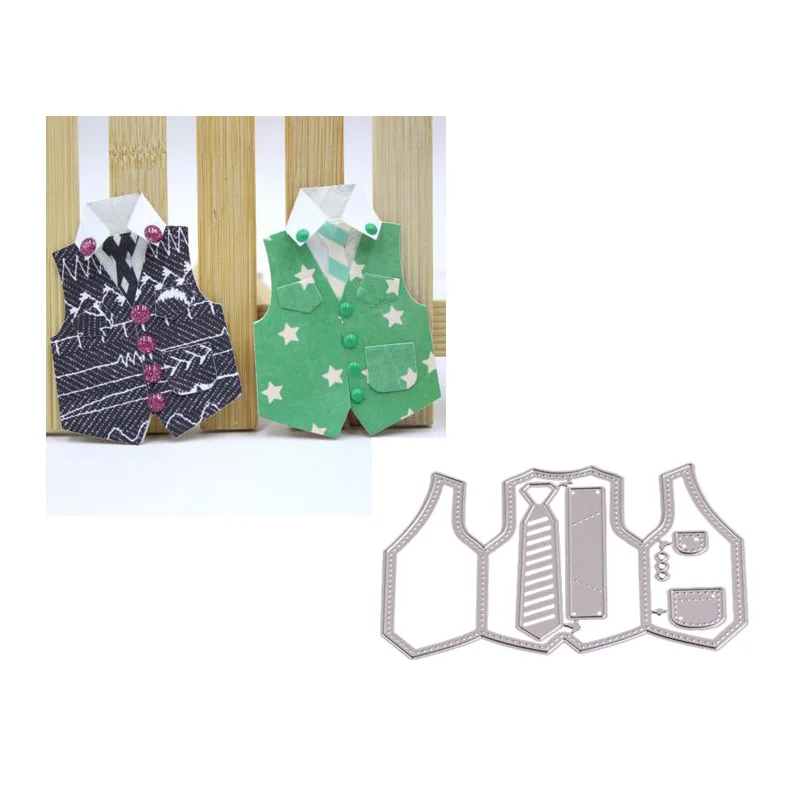 Assembled Vest Metal Cutting Dies for DIY Scrapbooking and Card Making Decor Embossing Craft Die Cut
Assembled Vest Metal Cutting Dies for DIY Scrapbooking and Card Making Decor Embossing Craft Die Cut