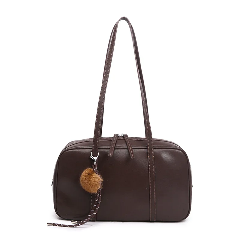 Women's Cow Genuine Leather Shoulder Bags Ladies Fashion Designer Luxury Handbags Female Retro Commute Boston Cowhide Handbag
Women's Cow Genuine Leather Shoulder Bags Ladies Fashion Designer Luxury Handbags Female Retro Commute Boston Cowhide Handbag