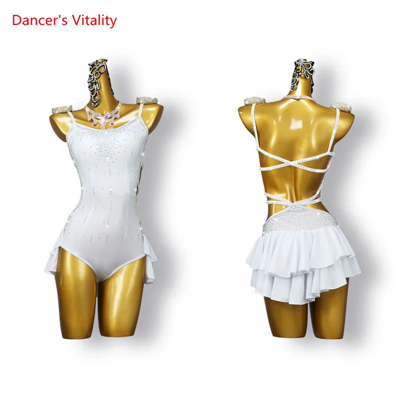 Latin Dance Competition Clothing for Women Professional Platform Dress Customized Adult Children Rumba Chacha Costume Skirt
Latin Dance Competition Clothing for Women Professional Platform Dress Customized Adult Children Rumba Chacha Costume Skirt
