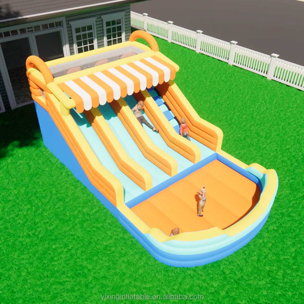 Children's Water Park Suitable For Outdoor, Backyard Party Water Inflatable Slide, Suitable For Older Children
Children's Water Park Suitable For Outdoor, Backyard Party Water Inflatable Slide, Suitable For Older Children