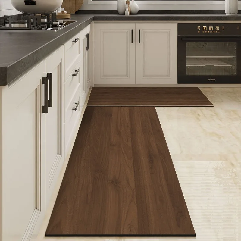 Carpet for Kitchen Waterproof Floor Mat Brown Imitation Wood Grain Carpets Pvc Leather Foot Mats Long Rug Home Decoration Rugs
Carpet for Kitchen Waterproof Floor Mat Brown Imitation Wood Grain Carpets Pvc Leather Foot Mats Long Rug Home Decoration Rugs