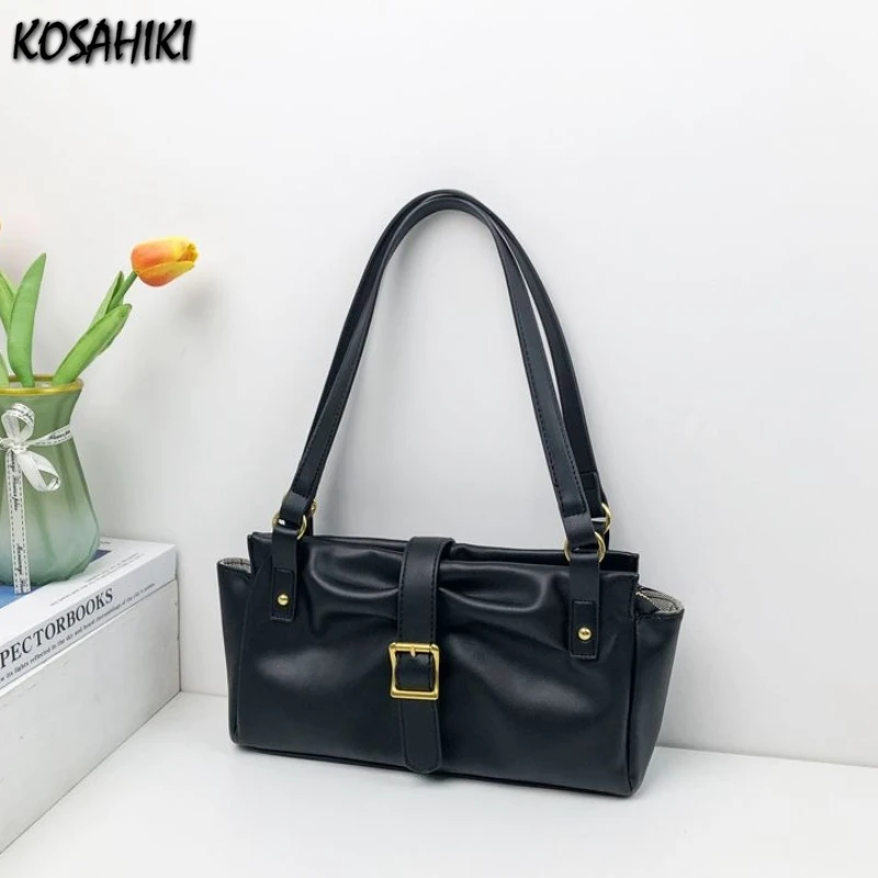 Trendy Office Lady Elegant Women Handbags Y2k Aesthetic Simple All Match Shoulder Bags Vintage Casual Underarm Bag Luxury Design
Trendy Office Lady Elegant Women Handbags Y2k Aesthetic Simple All Match Shoulder Bags Vintage Casual Underarm Bag Luxury Design