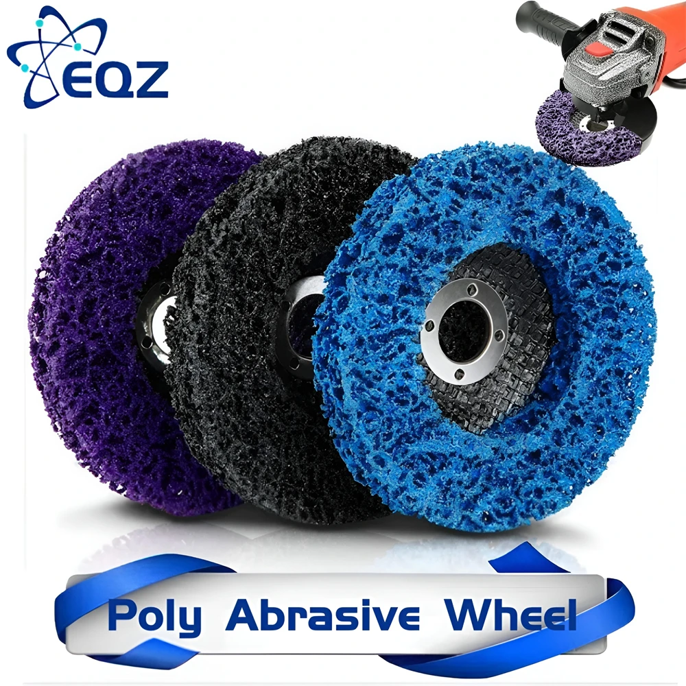 100/115/125MM Poly Strip Disc Abrasive Wheel Paint Rust Clean Remover Grinding Wheels for Motorcycles Durable Angle Grinder Car
100/115/125MM Poly Strip Disc Abrasive Wheel Paint Rust Clean Remover Grinding Wheels for Motorcycles Durable Angle Grinder Car