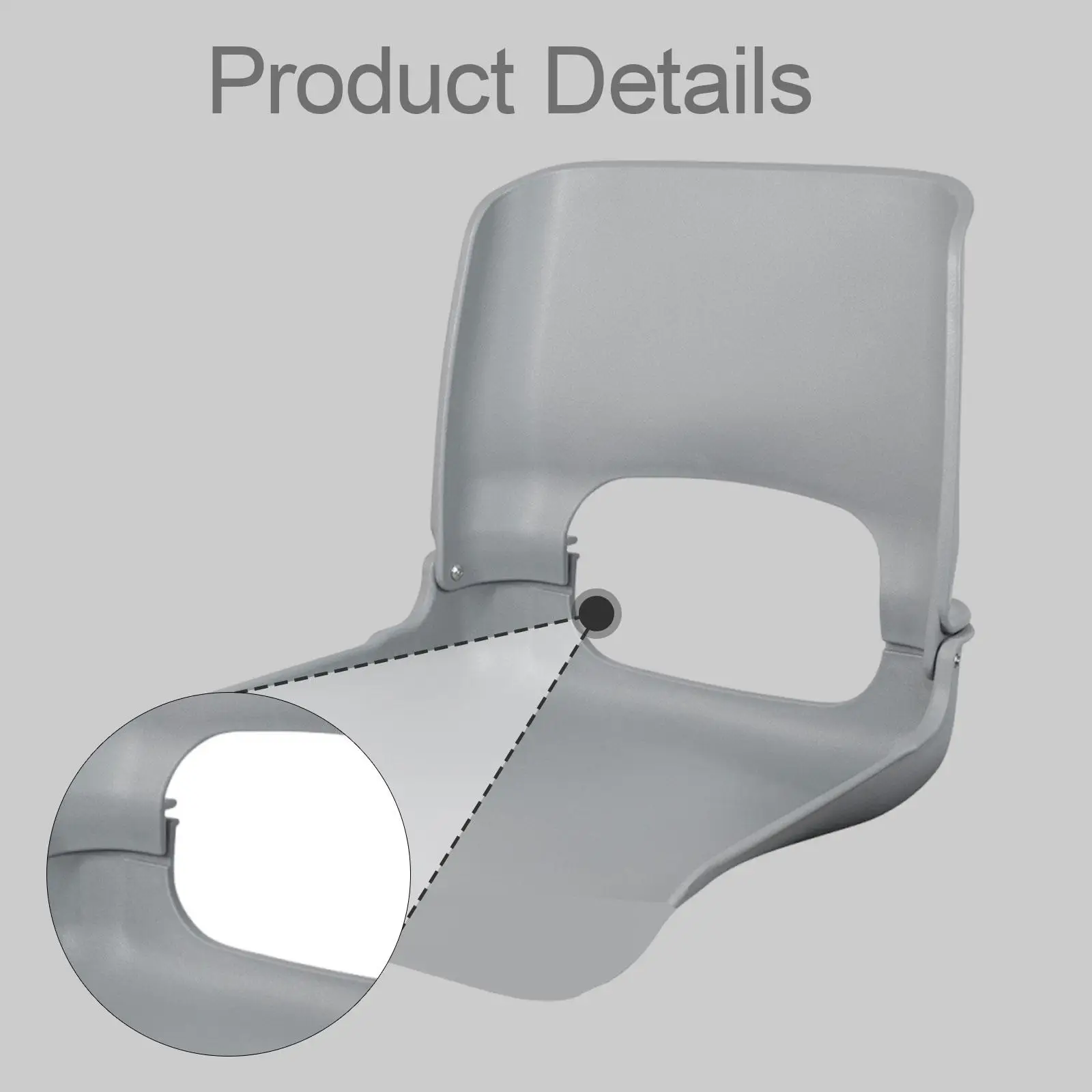 Boat Seat High Back Foldable Seat Waterproof Ergonomic Design Thick PP Material Suitable for Fishing Boat Yacht Kayak Outdoor
Boat Seat High Back Foldable Seat Waterproof Ergonomic Design Thick PP Material Suitable for Fishing Boat Yacht Kayak Outdoor