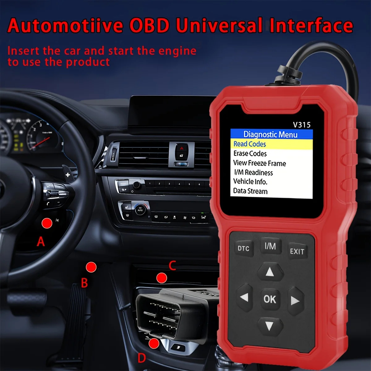 Усовершенствованный универсальный сканер OBD II для считывателей кодов неисправностей автомобильного двигателя может изготовить инструменты для сканирования и прозрачных кодов ошибок.
Усовершенствованный универсальный сканер OBD II для считывателей кодов неисправностей автомобильного двигателя может изготовить инструменты для сканирования и прозрачных кодов ошибок.