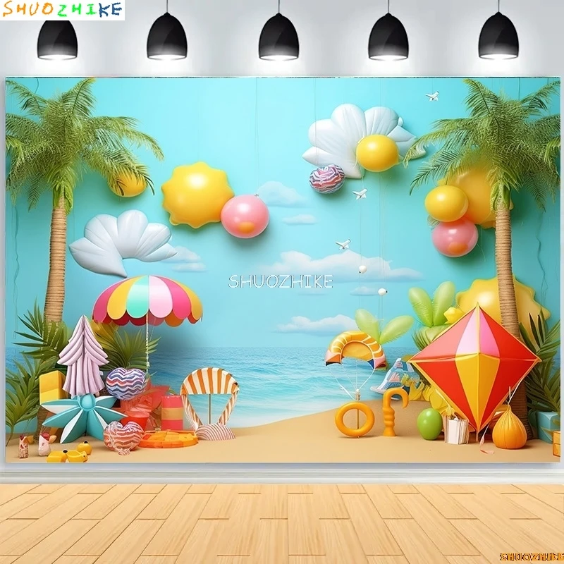 Tropical Holiday Flamingo Ocean Scenery Photography Backdrops Prop Palm-Trees Beach Touris Birthday Party Photo Background HN-03
Tropical Holiday Flamingo Ocean Scenery Photography Backdrops Prop Palm-Trees Beach Touris Birthday Party Photo Background HN-03