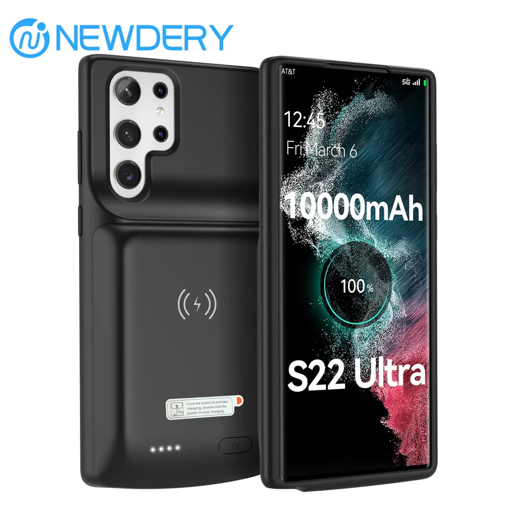 Battery Charger Case For Samsung Galaxy S22 Ultra Wireless Charging Power Case External Battey Pack Portable Power Bank
Battery Charger Case For Samsung Galaxy S22 Ultra Wireless Charging Power Case External Battey Pack Portable Power Bank