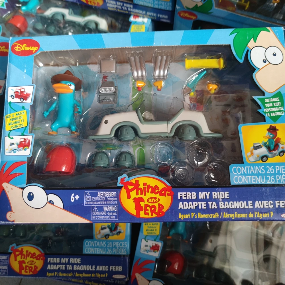 Фигурка аниме Phineas and Ferb Disney, модель украшения, чашечка, махровая сцена, собирающее украшение для детей, подарок, настольные игрушки
Фигурка аниме Phineas and Ferb Disney, модель украшения, чашечка, махровая сцена, собирающее украшение для детей, подарок, настольные игрушки