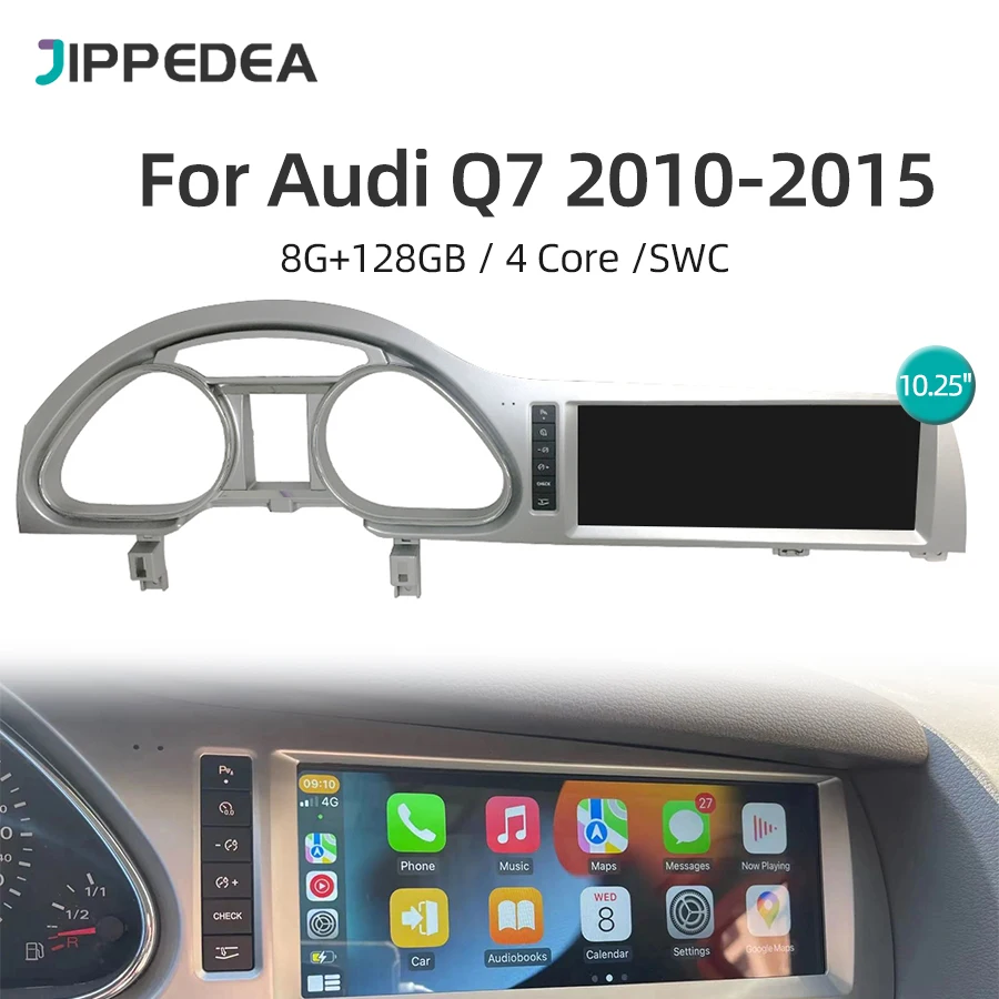 10.25 Inch Android 12 Car Radio For Audi Q7 2010-2015 CarPlay 4G SIM WiFi GPS Navigation 1920*720 Screen Car Multimedia Player
10.25 Inch Android 12 Car Radio For Audi Q7 2010-2015 CarPlay 4G SIM WiFi GPS Navigation 1920*720 Screen Car Multimedia Player