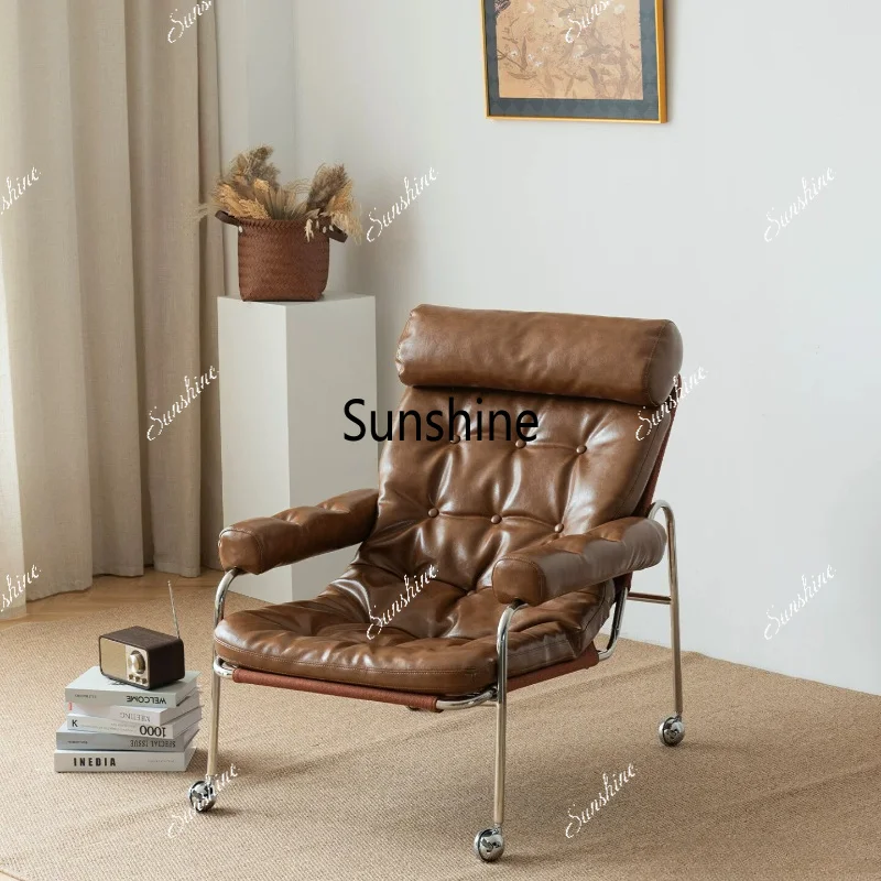 Medieval style living room leisure single sofa chair retro balcony leisure recliner
Medieval style living room leisure single sofa chair retro balcony leisure recliner