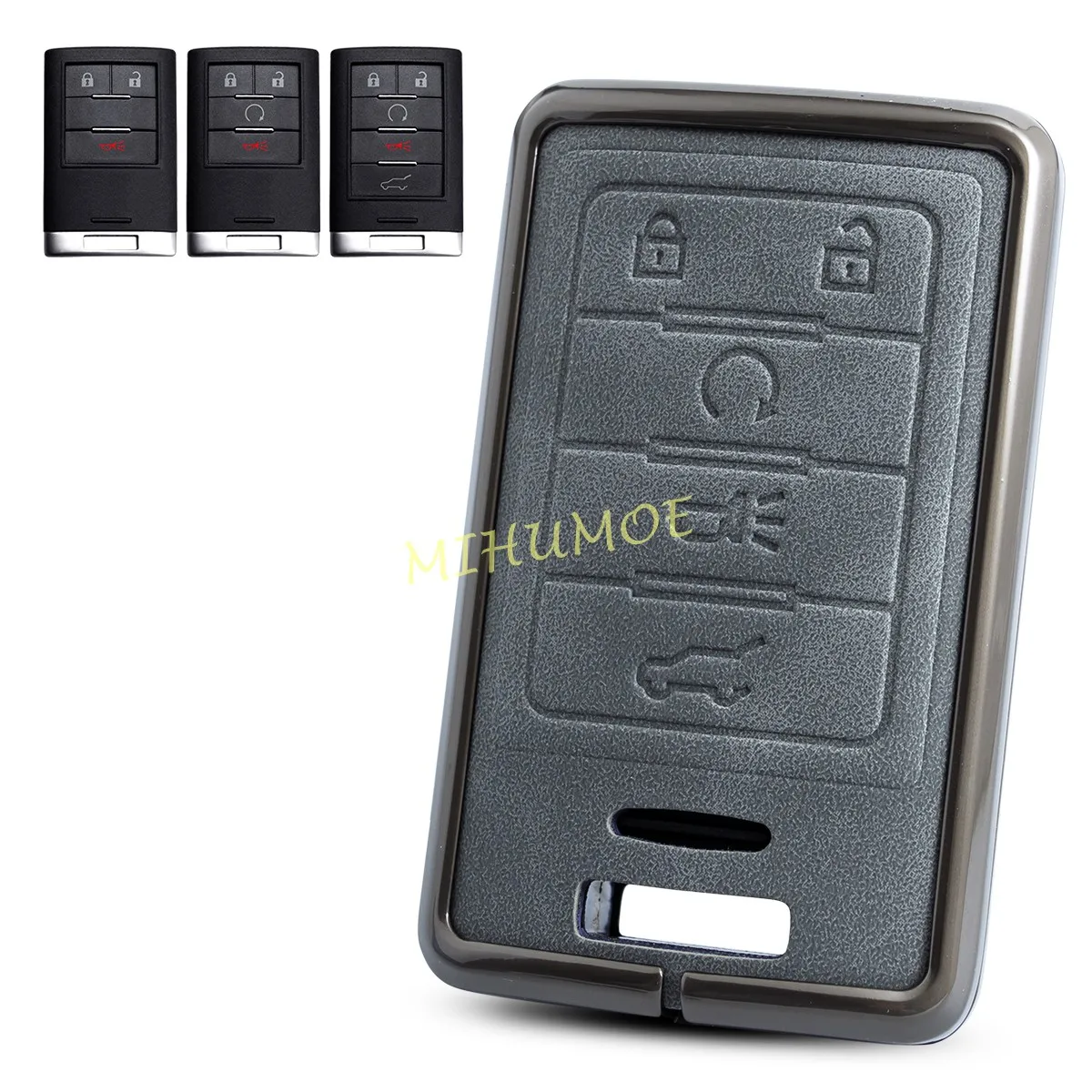 Metal Leather 3 4 5 Buttons Car Key Case Cover Protection Bag For Cadillac SRX XTS ATS CTS DTS STS Escalade Chevrolet Corvette
Metal Leather 3 4 5 Buttons Car Key Case Cover Protection Bag For Cadillac SRX XTS ATS CTS DTS STS Escalade Chevrolet Corvette