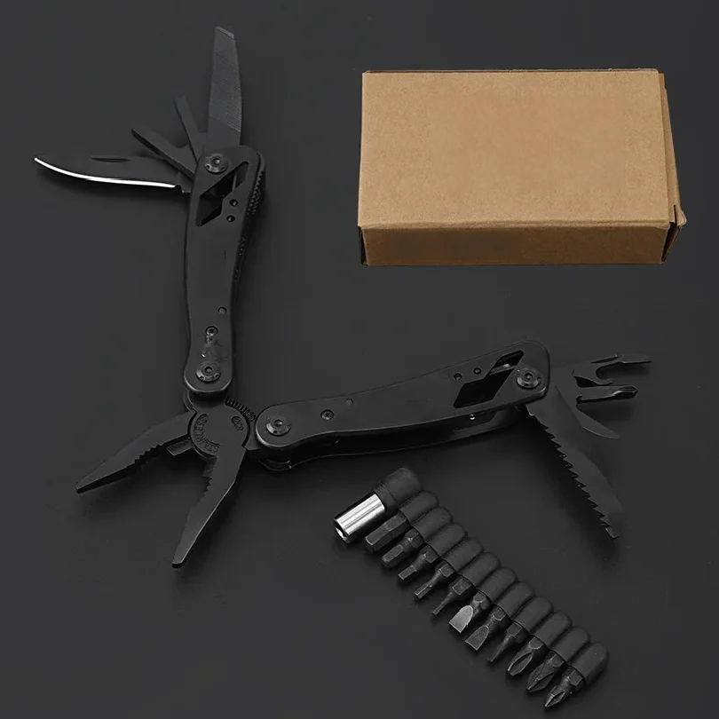 Hot Sale Multi-function Folding High-quality Multi-purpose Multi-scenario Use Survival Knife Stainless Steel EDC Camping Pliers
Hot Sale Multi-function Folding High-quality Multi-purpose Multi-scenario Use Survival Knife Stainless Steel EDC Camping Pliers
