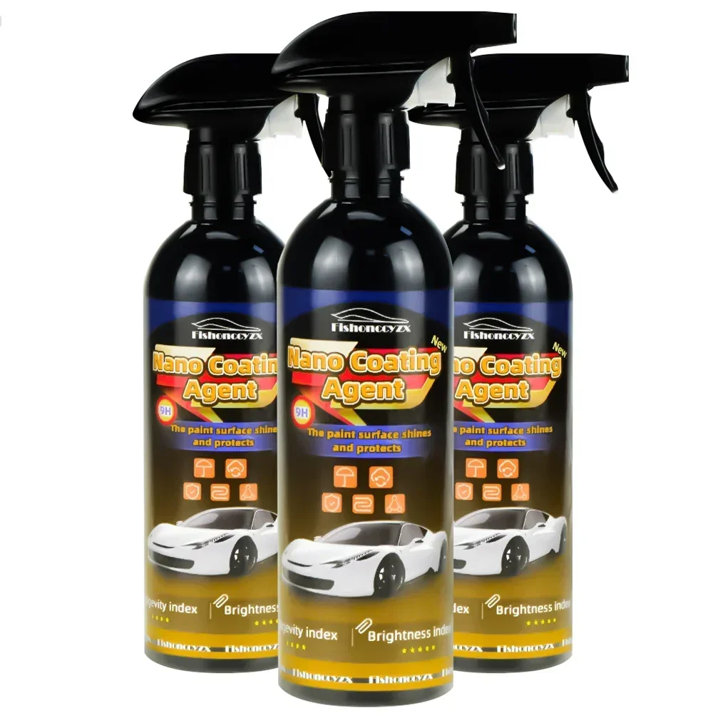 Ceramics for Cars Coating 500ML 9H Nano Liquid Glass Plated Crystal Hydrophobic Waterproof Polishing Paint Hardness Car Polish
Ceramics for Cars Coating 500ML 9H Nano Liquid Glass Plated Crystal Hydrophobic Waterproof Polishing Paint Hardness Car Polish