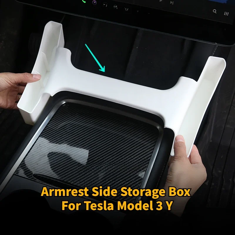 For Tesla Model 3 Y Armrest Side Storage Box Center Console Both Side Organizer Tray Storage Car Interior Modification Accessory
For Tesla Model 3 Y Armrest Side Storage Box Center Console Both Side Organizer Tray Storage Car Interior Modification Accessory