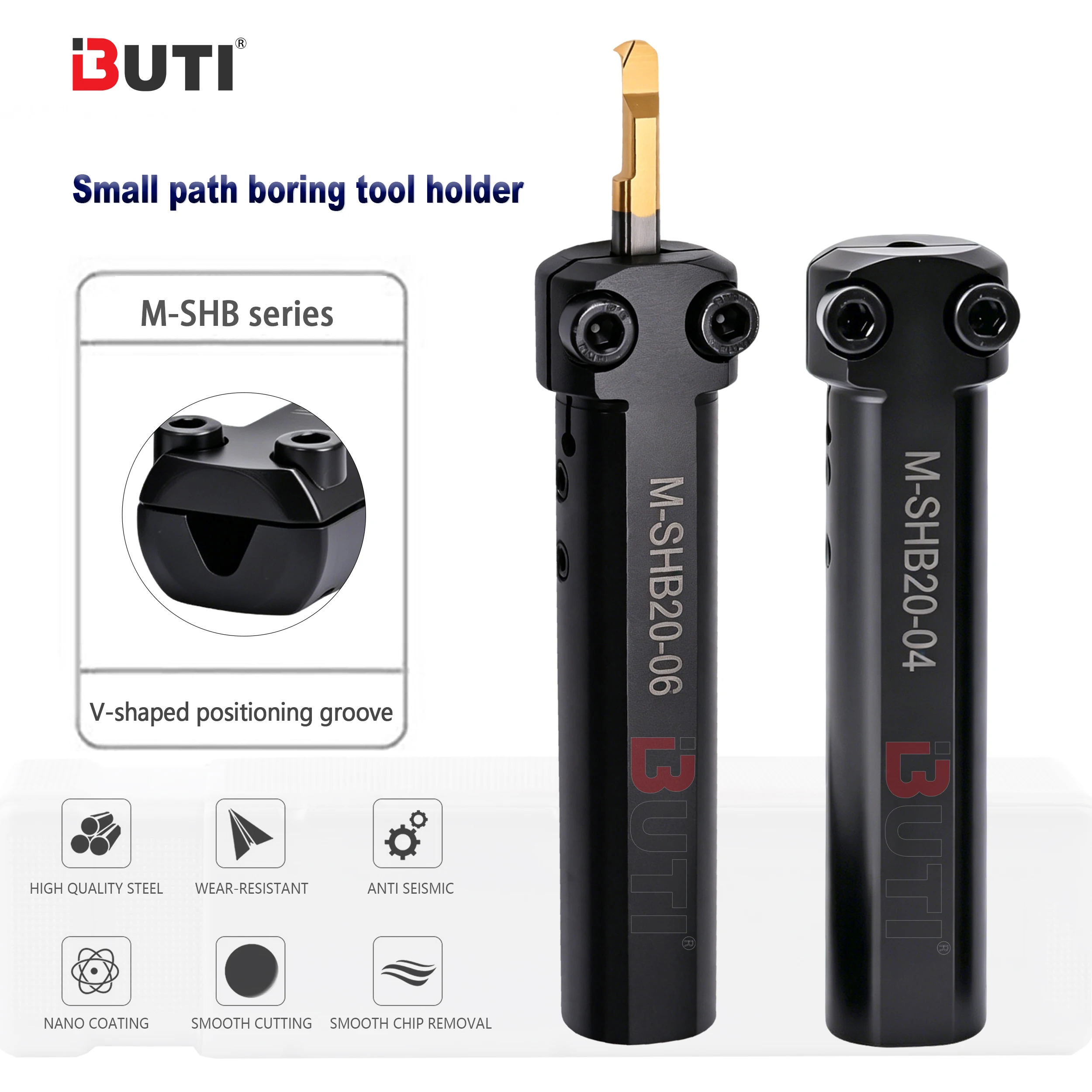 M-SHB20-03/04/05/06/07/08 Small Path Boring Tool Knife Sheath M-SHB Series Lathe Machining Center Small Path Boring Knife Sheath
M-SHB20-03/04/05/06/07/08 Small Path Boring Tool Knife Sheath M-SHB Series Lathe Machining Center Small Path Boring Knife Sheath