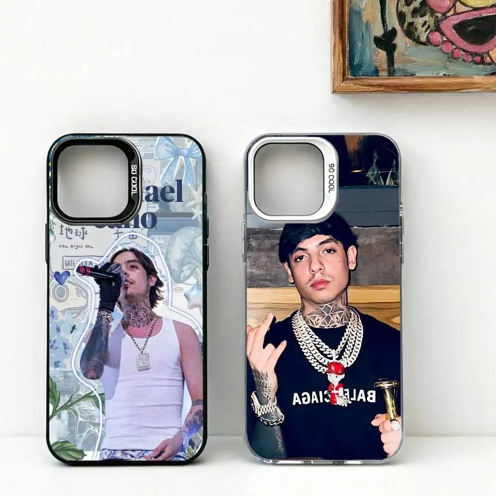 Mexican Rapper N-Natanael Cano Phone Case For iPhone 17,16,15,14,13,12,11 Plus,Pro Max,XS,Colorful Silver Phone case Funda Cover
Mexican Rapper N-Natanael Cano Phone Case For iPhone 17,16,15,14,13,12,11 Plus,Pro Max,XS,Colorful Silver Phone case Funda Cover