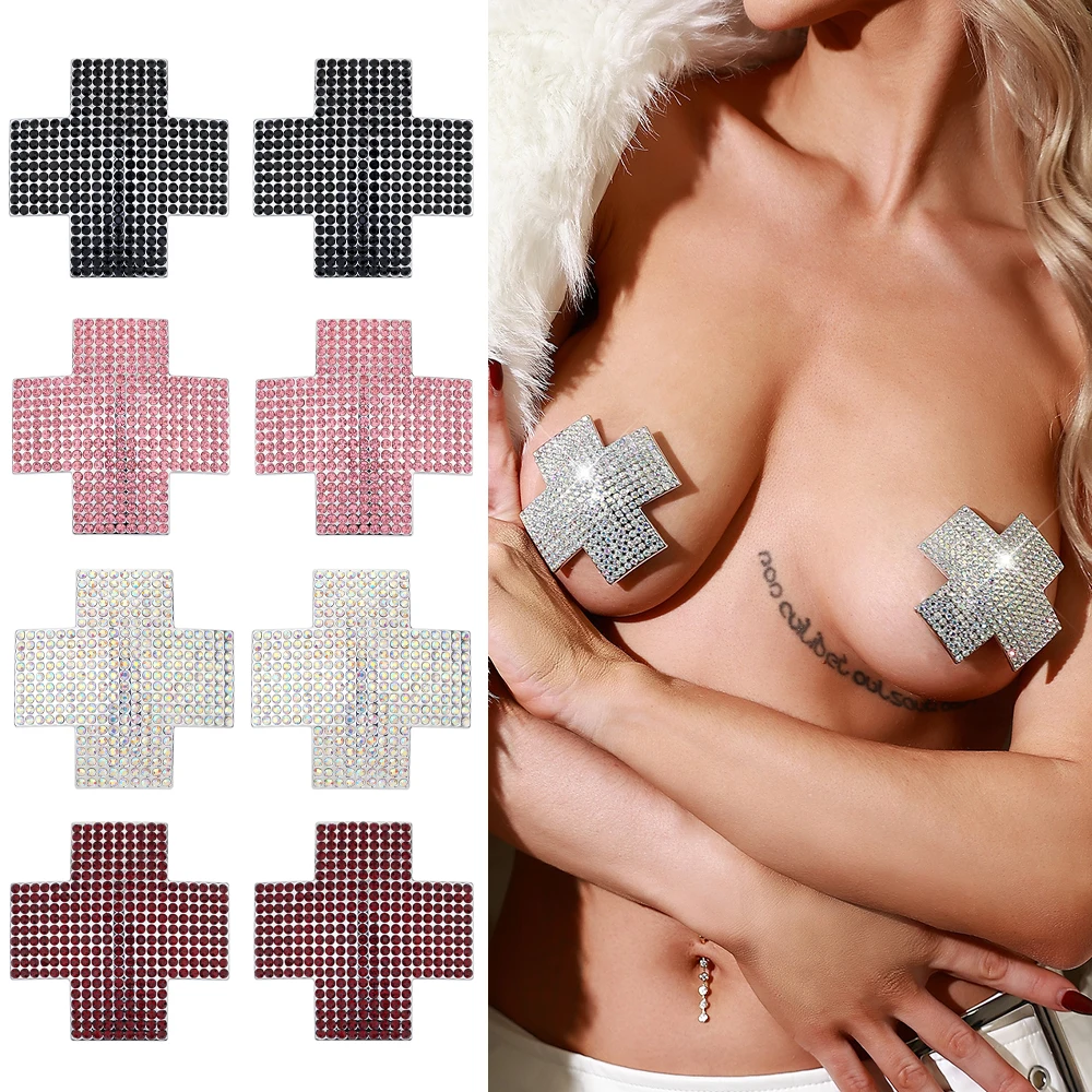Sexy 1pair Rhinestones Nipple Cover Protector Women Reusable Resin Breast Wear Silicone Nipple Pasties Bra Pads Chest Stickers
Sexy 1pair Rhinestones Nipple Cover Protector Women Reusable Resin Breast Wear Silicone Nipple Pasties Bra Pads Chest Stickers
