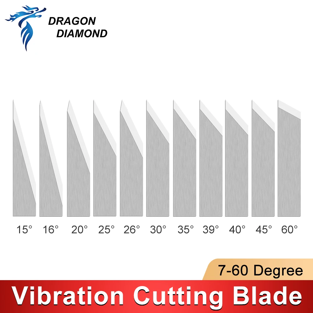 Vibration Knife Cutting Blade Knife Blade for CNC Vibrating Knife Cutting Machine Carton car mat 15-60Degrees
Vibration Knife Cutting Blade Knife Blade for CNC Vibrating Knife Cutting Machine Carton car mat 15-60Degrees