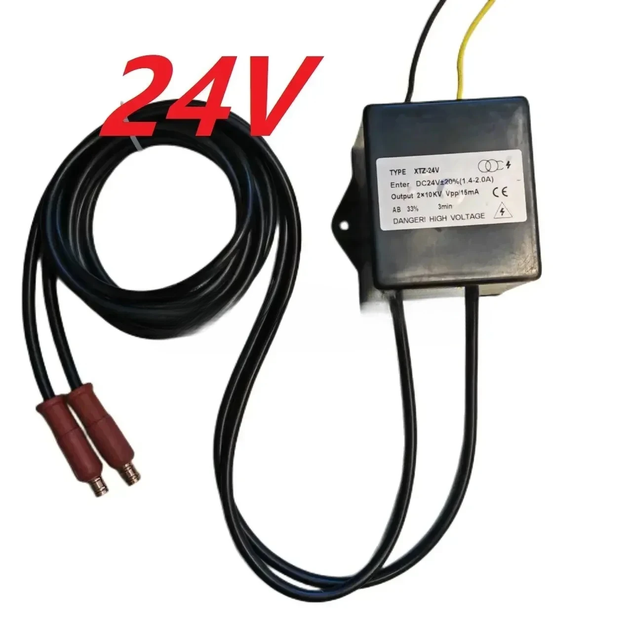 24V ignition transformer/input 24V/DC high-voltage package igniter/output 2X7.5KV high-voltage igniter
24V ignition transformer/input 24V/DC high-voltage package igniter/output 2X7.5KV high-voltage igniter