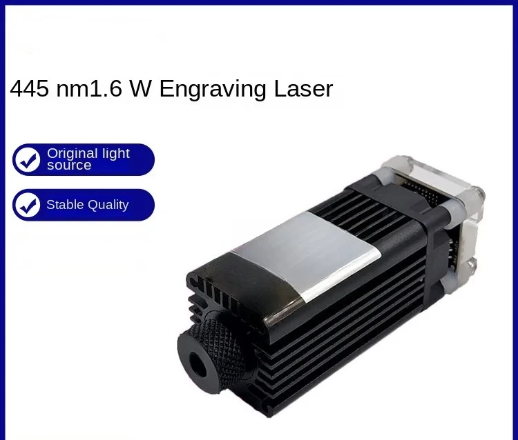 1.6W laser head 3D printing laser head laser engraving module 12V/24V input 3P terminal
1.6W laser head 3D printing laser head laser engraving module 12V/24V input 3P terminal